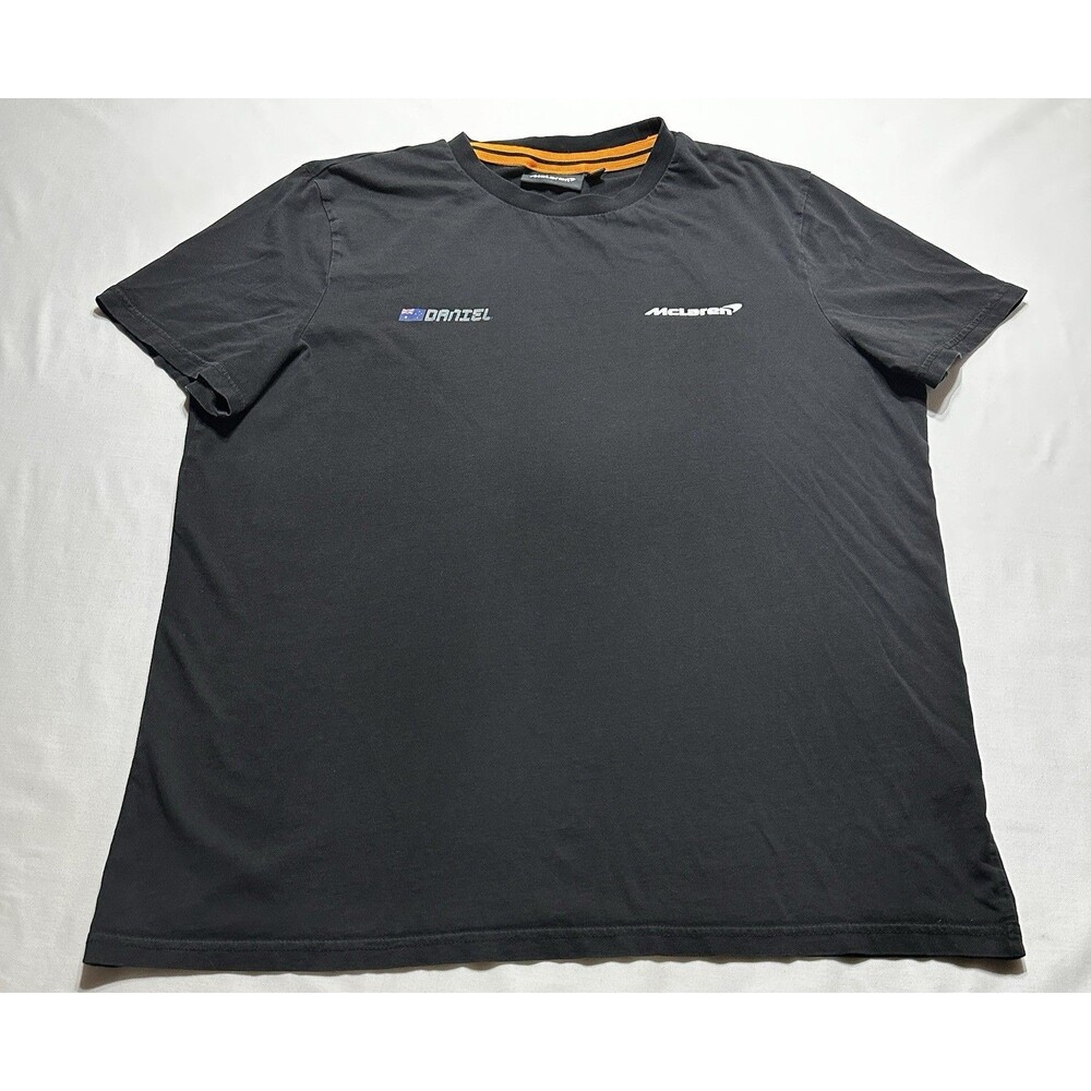 McLaren Formula 1 Team F1 Daniel Ricciardo 3 Graphic T-shirt Mens XL Black *READ